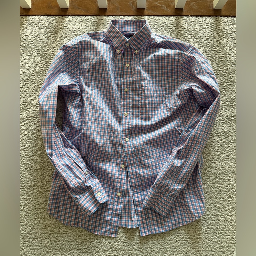 Lands’ End Men’s Tailored Fit Dress Shirt - size 15/15.5 in neck